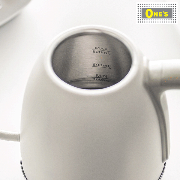 Buydeem Gooseneck Pour Over Coffee / Tea Kettle has internal measuring mark.
