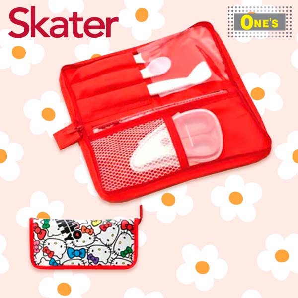 Skater import from Japan BABY utensils set food Sario Hello Kitty